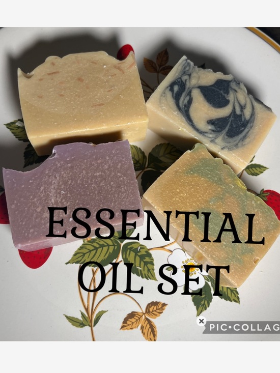 Hand Crafted Other - Goat Milk Soap Essential Oils Set